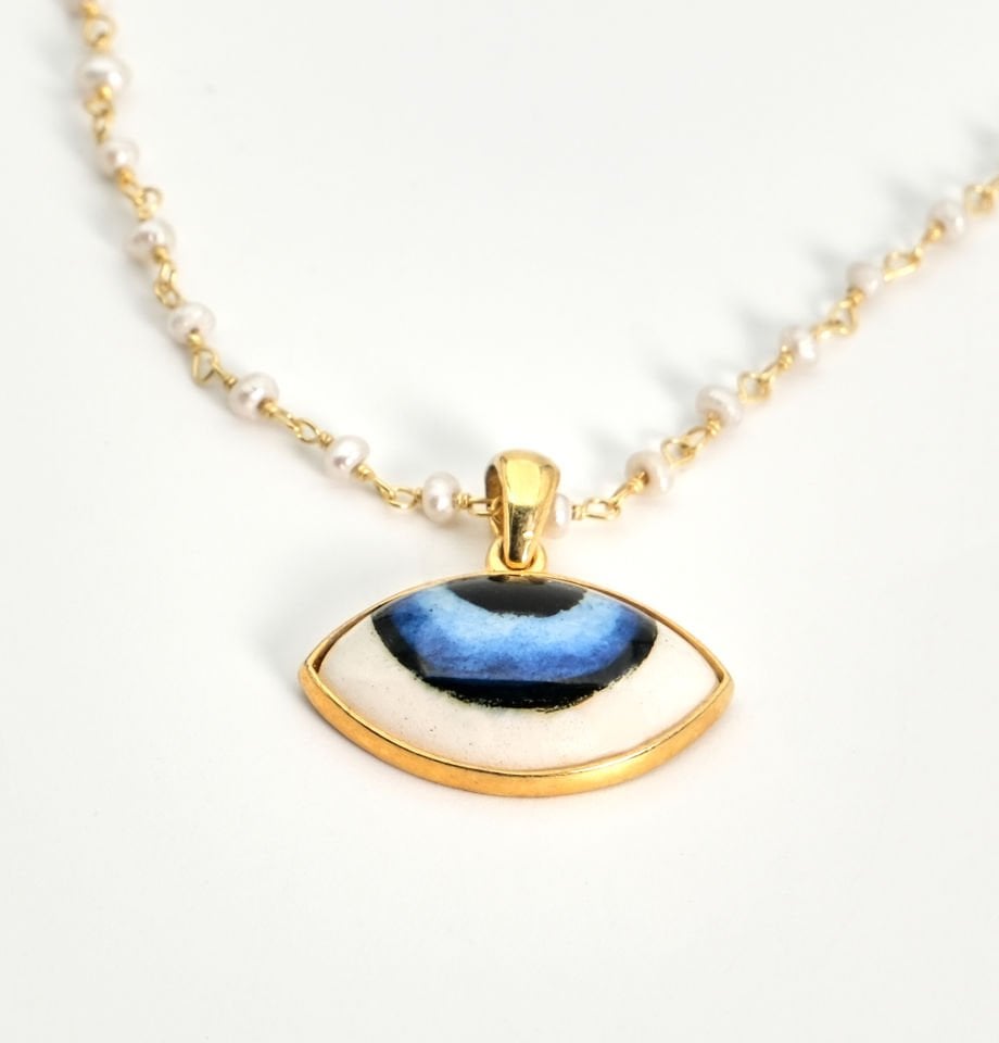 Göz İnci Zincir Kolye