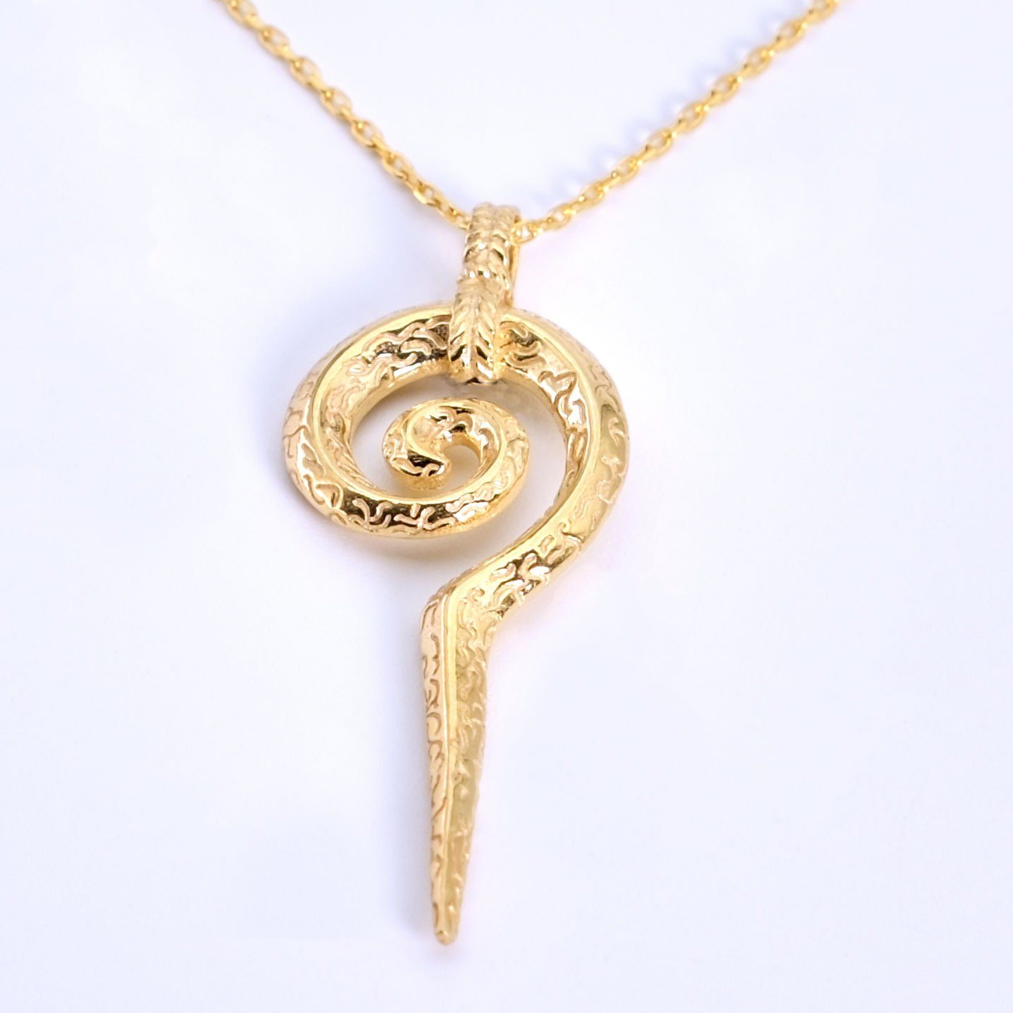 Spiral Gümüş Kolye