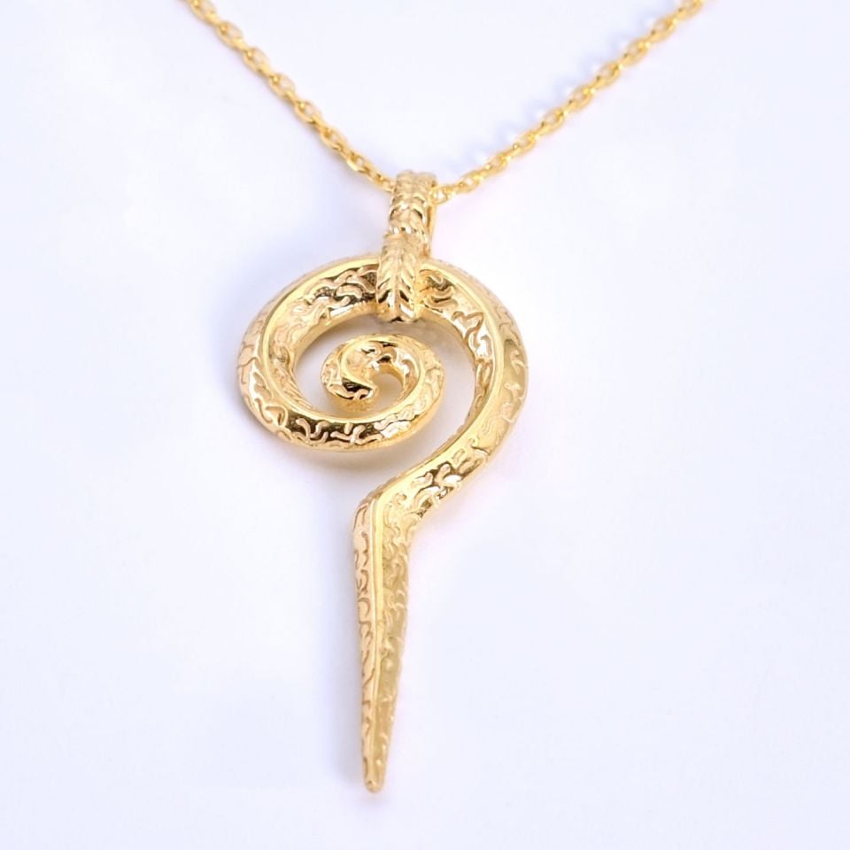 Spiral Gümüş Kolye