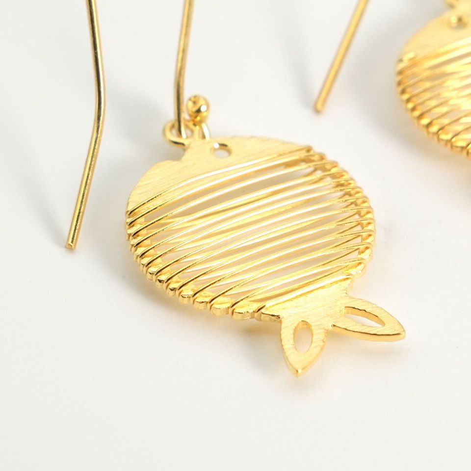 Tel Sarma Balık Küpe