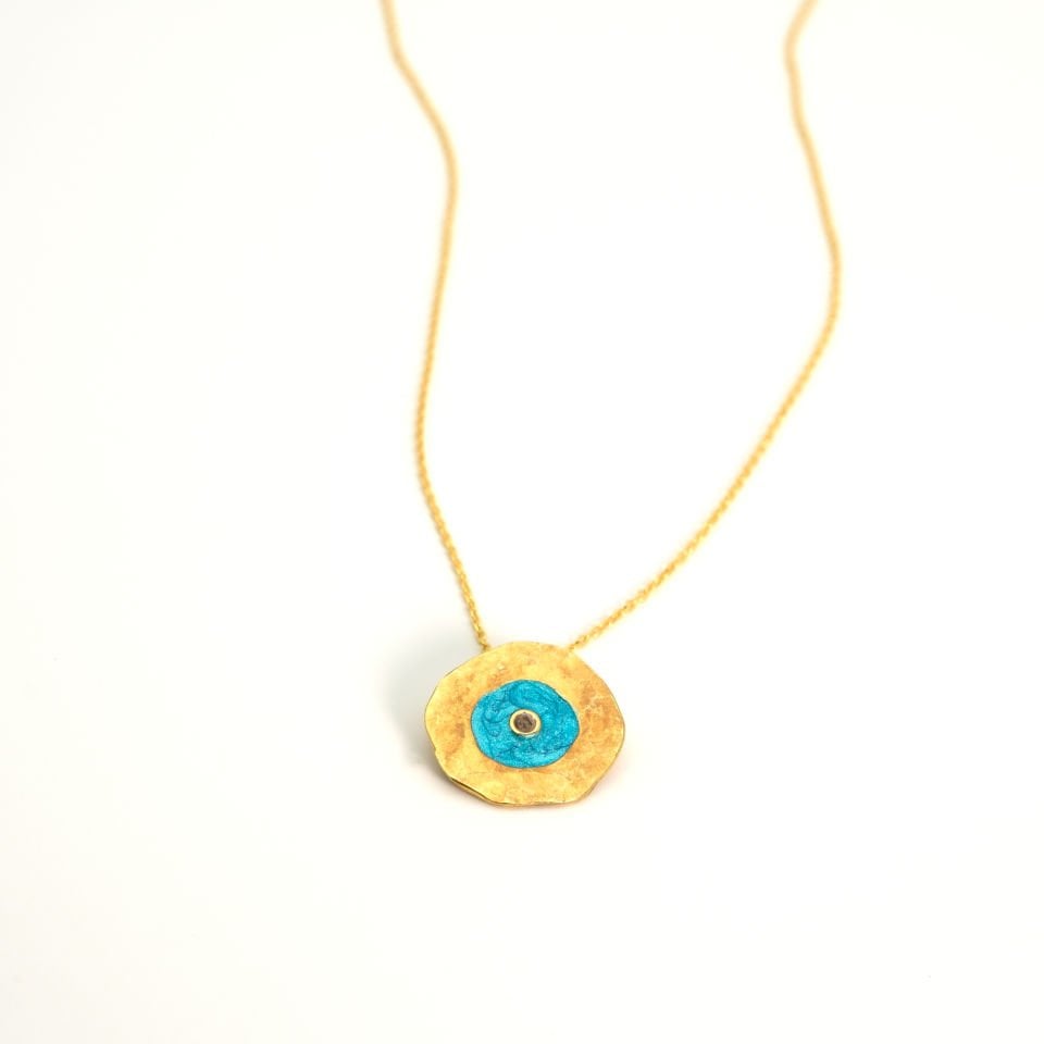 Parıltılı Göz Kolye