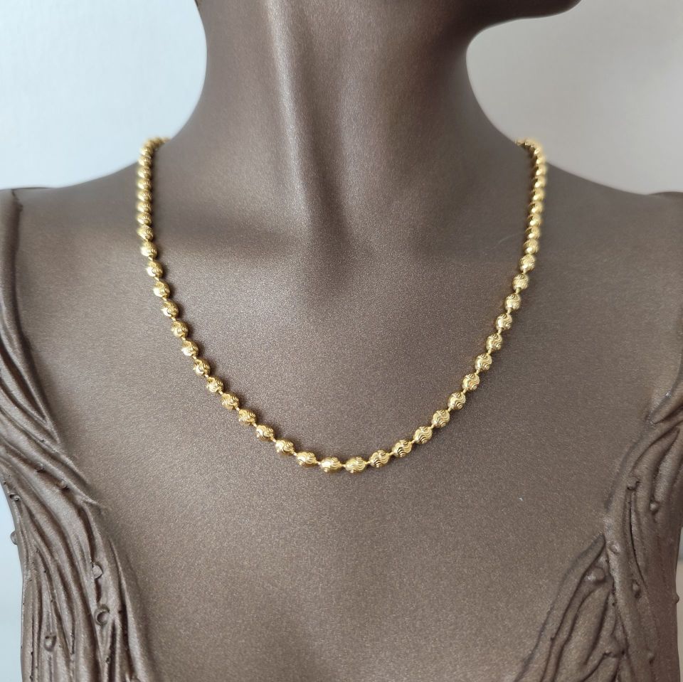 Oval Dorika Gümüş Kolye