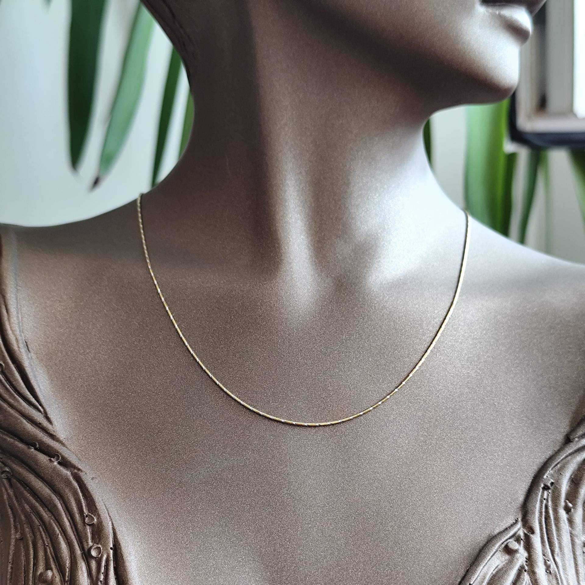 İtalyan Simli Gümüş Kolye