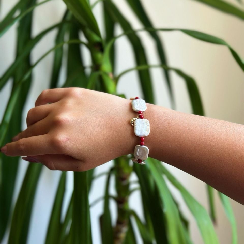 Ay 14 Ayar Altın Bileklik