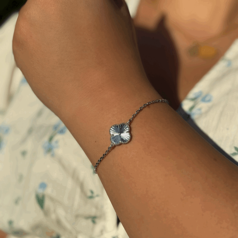 Silver Yonca Bileklik