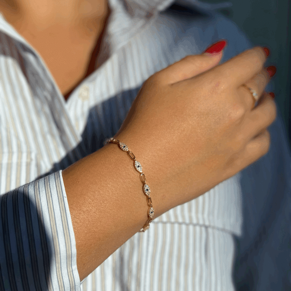 Göz Minimal Bileklik