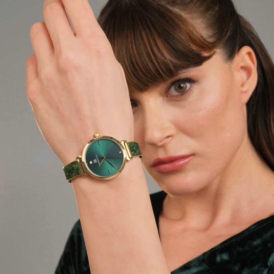 ساعة يد نسائية مومنتوس SW274G-15SG