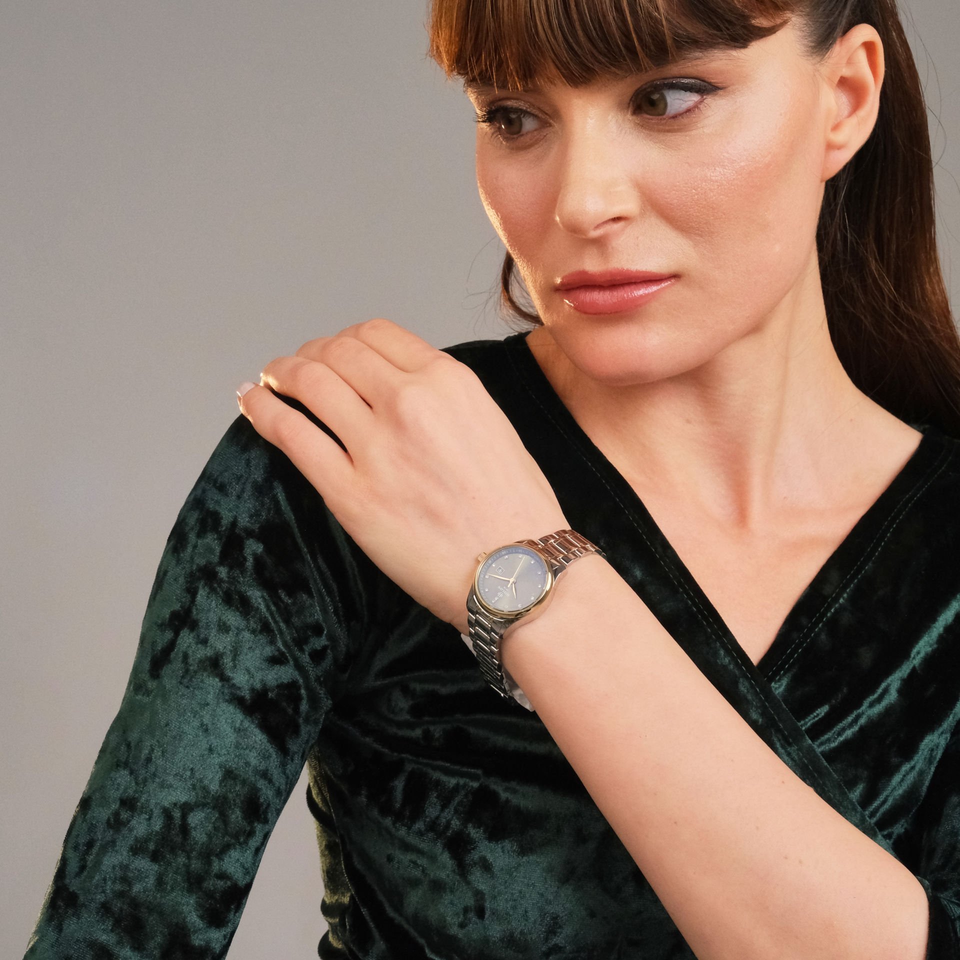 Hislon QL113T-15SG Kadın Kol Saati