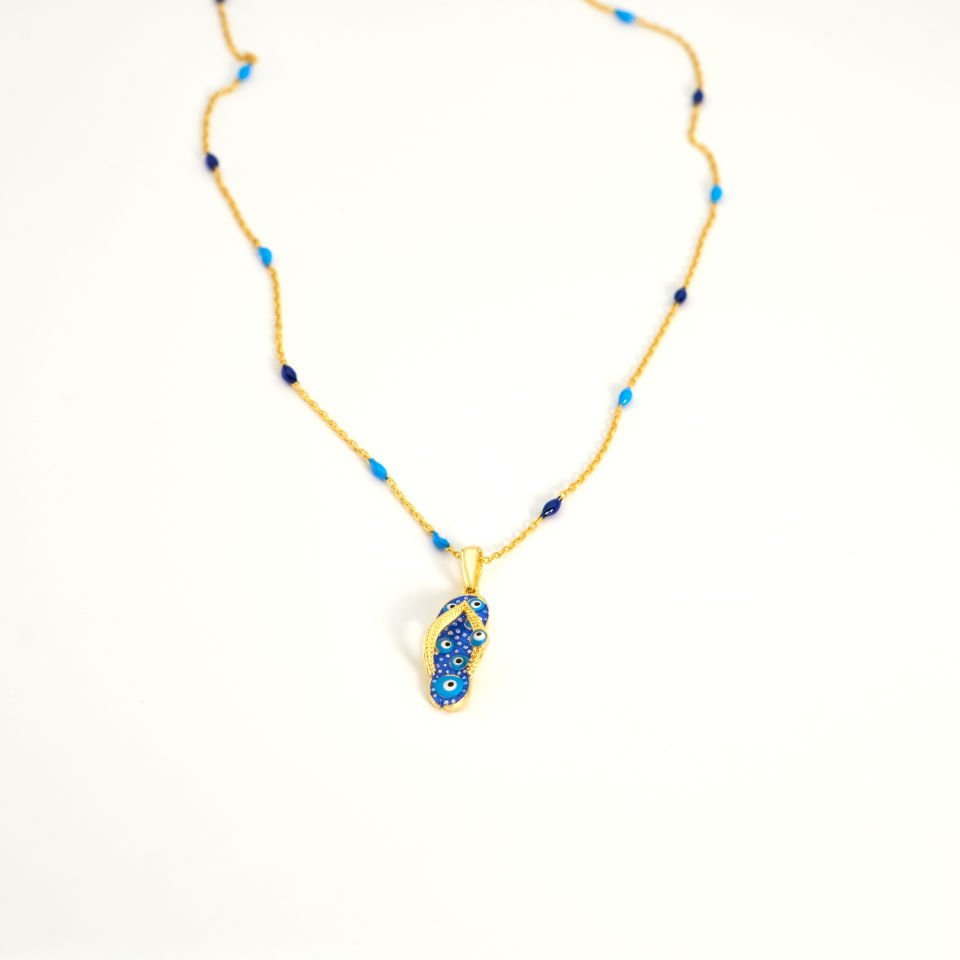 Nazar Terlik Zincir Kolye