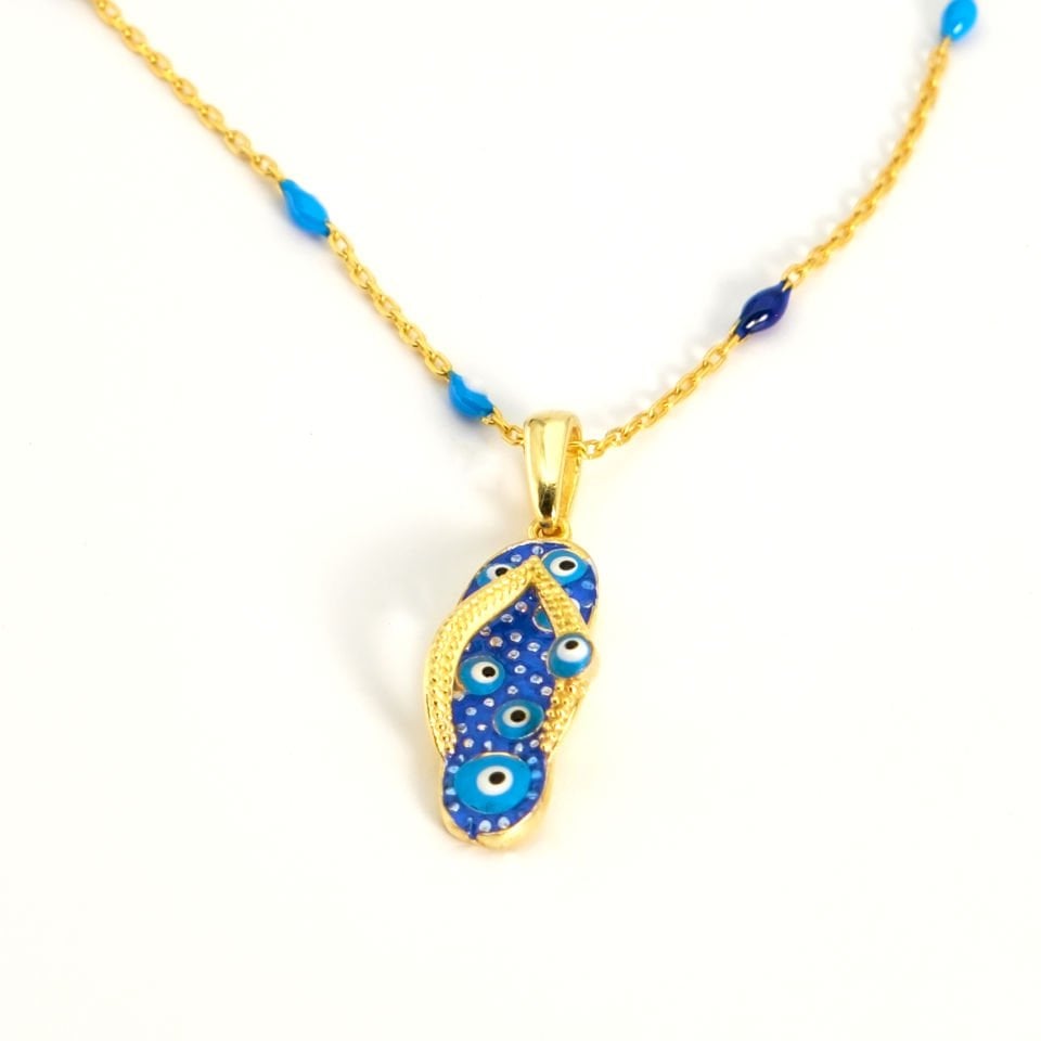 Nazar Terlik Zincir Kolye