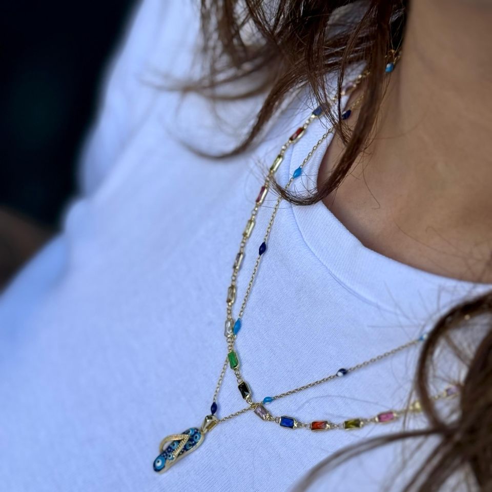 Nazar Terlik Zincir Kolye