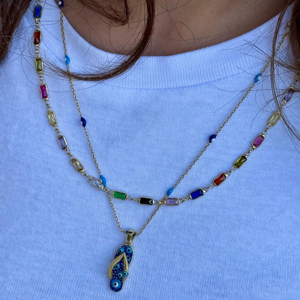 Nazar Terlik Zincir Kolye