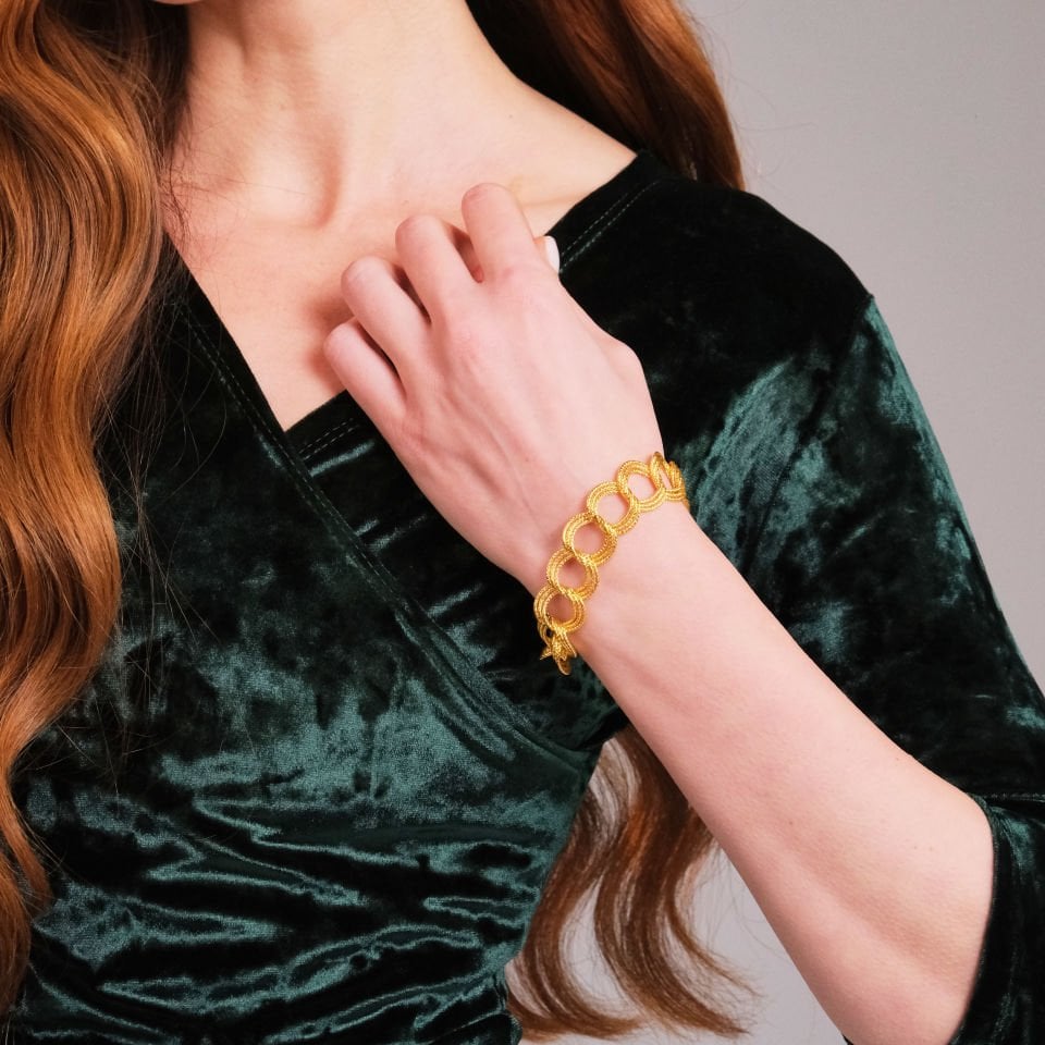 Uzay Yolu Bileklik 14 Ayar