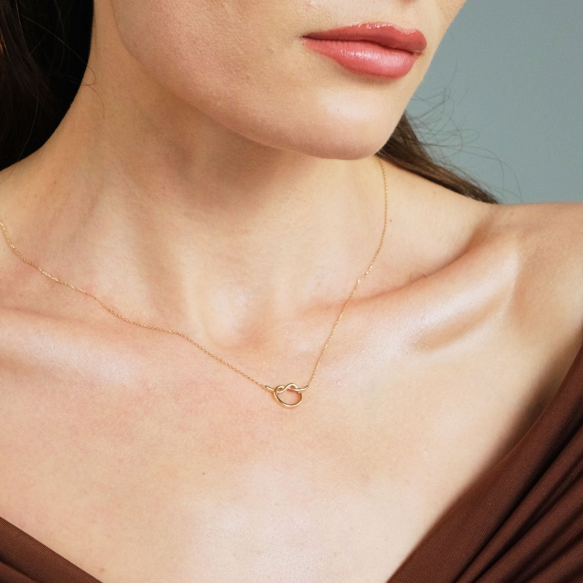 Düğüm Kolye 14 Ayar