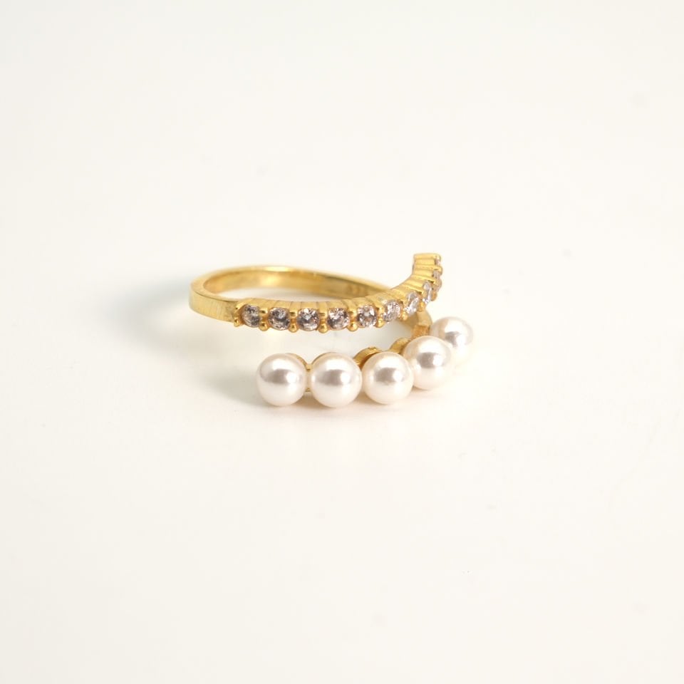 İnci Taş Yüzük