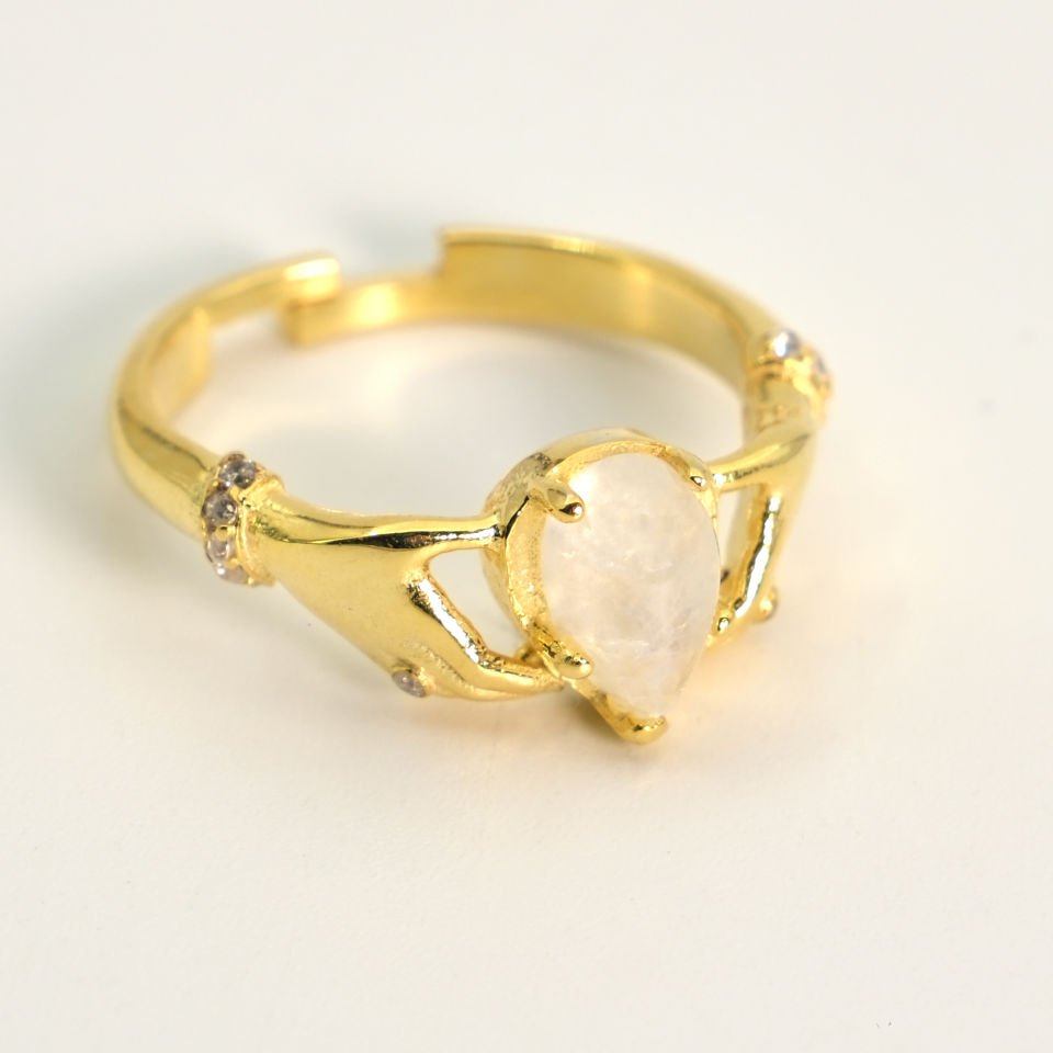 Moon Stone Ring