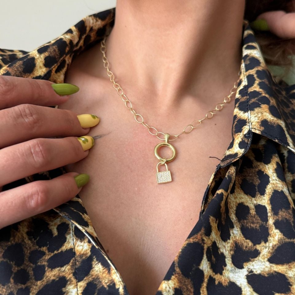 İtalyan Kilit Kolye