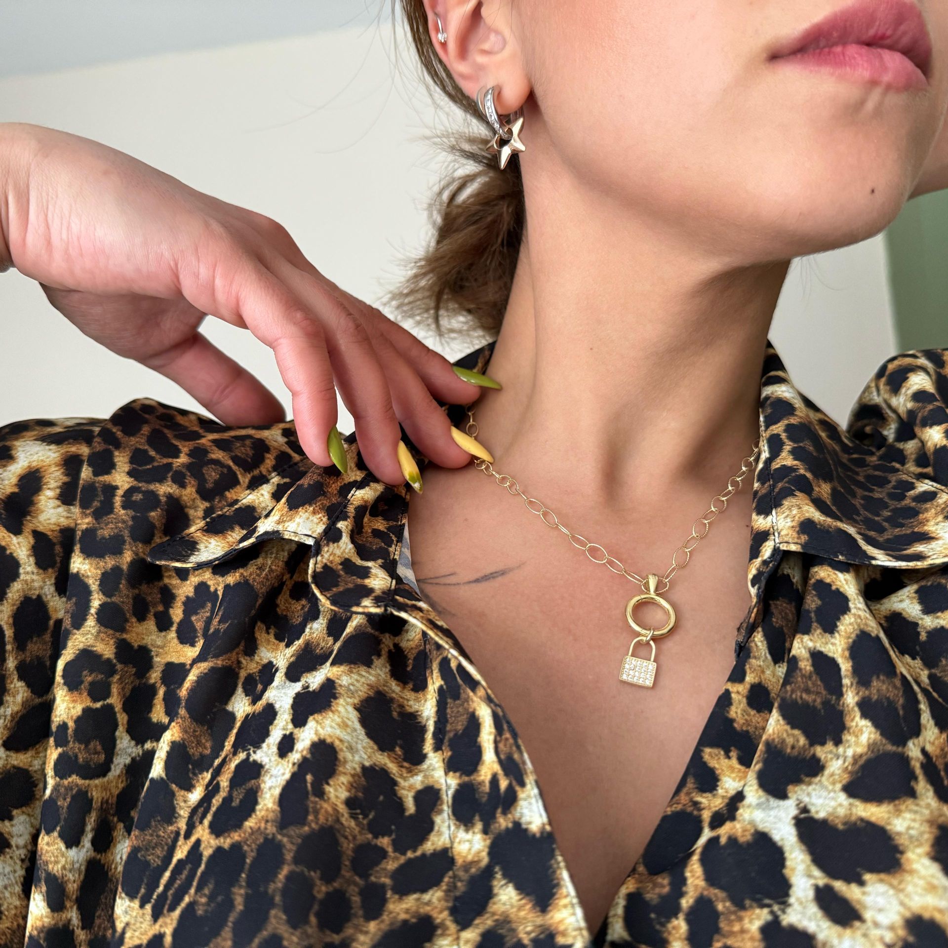 İtalyan Kilit Kolye