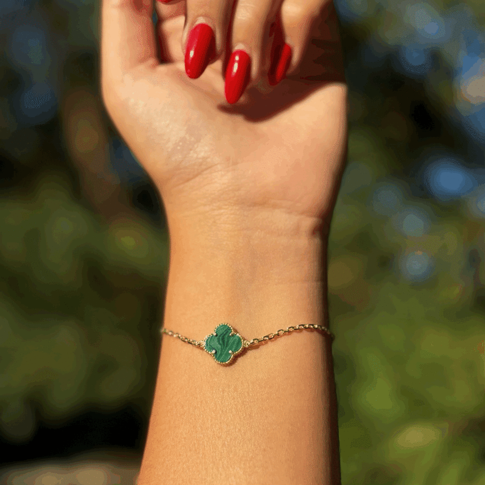 Yeşil Yonca Bileklik