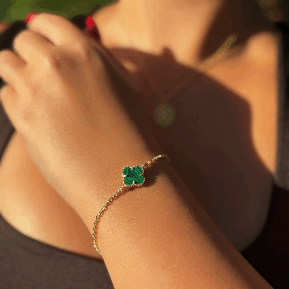 Yeşil Yonca Bileklik