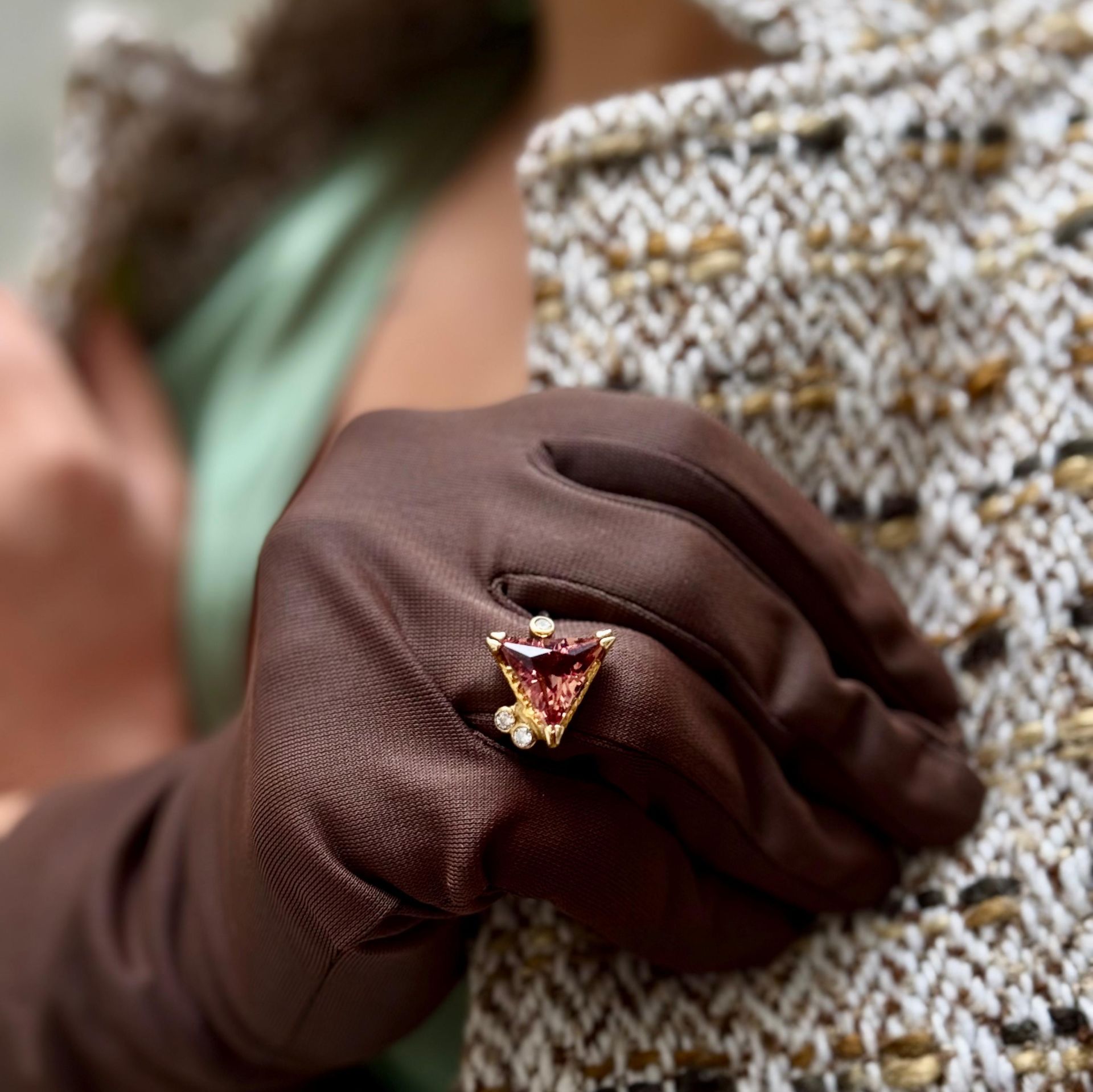 Zultanit Gümüş Yüzük