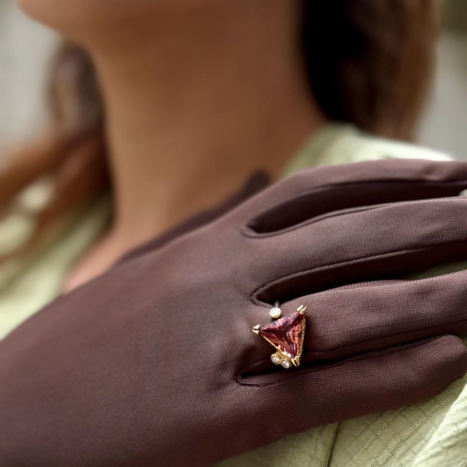 Zultanit Gümüş Yüzük