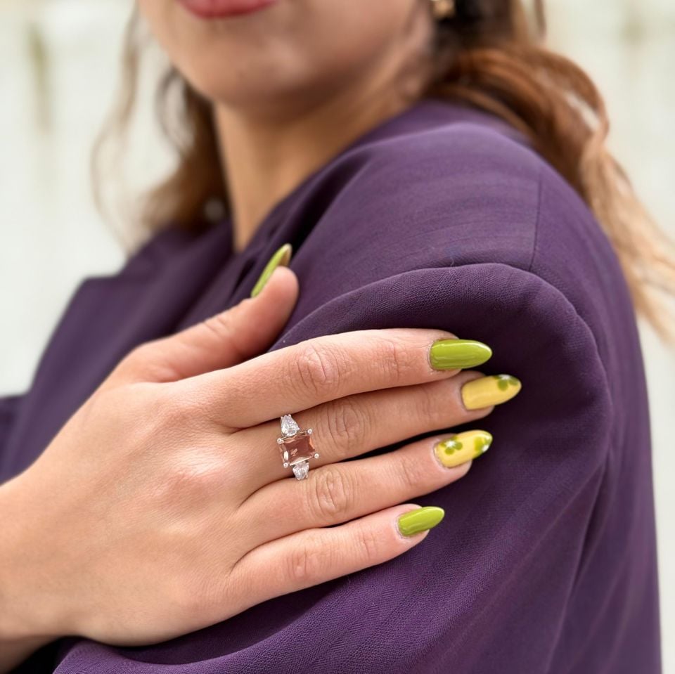 Zultanit  Gümüş Yüzük